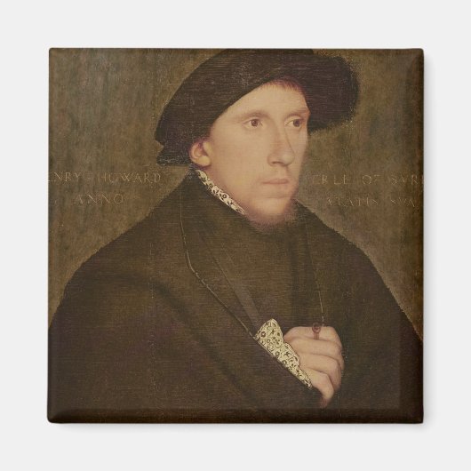 ヘンリー・ハワード、サリー伯爵、c.1542 マグネット (正面)