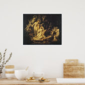 ヘンリー・フセリによるティターニアの目覚め ポスター (キッチン)