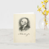 ヘンリー・フラグラー カード (黄色い花)