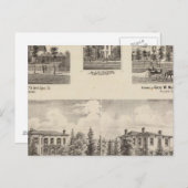 ヘンリー・ベイカーらの居住地 ポストカード (正面/裏面)