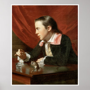 ヘンリー・ペラム(リスを持つ男の子)、1765年 ポスター