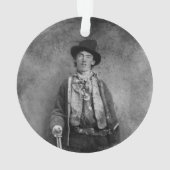 ヘンリー・マッカーティ、ビリー・ザ・アウトロー・キッド・オブ・オールド・ウェスト オーナメント (裏面)