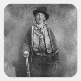 ヘンリー・マッカーティ、ビリー・ザ・アウトロー・キッド・オブ・オールド・ウェスト スクエアシール