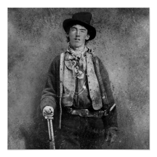 ヘンリー・マッカーティ、ビリー・ザ・アウトロー・キッド・オブ・オールド・ウェスト ポスター (正面)