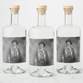 ヘンリー・マッカーティ、ビリー・ザ・アウトロー・キッド・オブ・オールド・ウェスト リキュールボトルラベル (ボトル)