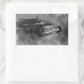 ヘンリー・マッカーティ、ビリー・ザ・アウトロー・キッド・オブ・オールド・ウェスト 長方形シール (バッグ)