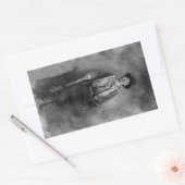 ヘンリー・マッカーティ、ビリー・ザ・アウトロー・キッド・オブ・オールド・ウェスト 長方形シール (封筒)