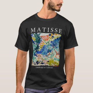 ヘンリー・マティス・アート・ラバーランドスケープ・アット・コリオーレ Tシャツ