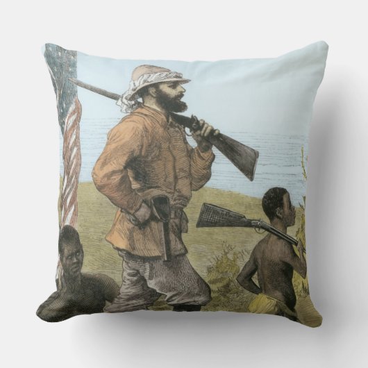 ヘンリー・モートン・スタンリー(1841-1904年の)接近L氏 クッション (正面)