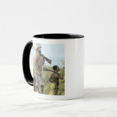 ヘンリー・モートン・スタンリー(1841-1904年の)接近L氏 マグカップ (正面左)