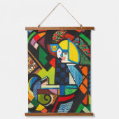 ヘンリー・ライマンのロッカーの娘（1917年～1918年） 吊り下げ型タペストリー (正面)