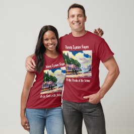 ヘンリー・ライマン・セイエン・オン・ザ・バンク・オブ・ザ・セーヌ Tシャツ