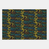 ヘンリー ラッピングペーパーシート (正面3)