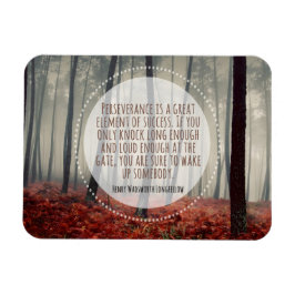 ヘンリー・ロングフェロー感動的引用文忍耐力 マグネット