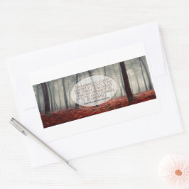 ヘンリー・ロングフェロー感動的引用文忍耐力 長方形シール