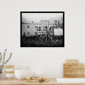 ヘンリー・ワーツ大尉の処刑1865 ポスター (キッチン)