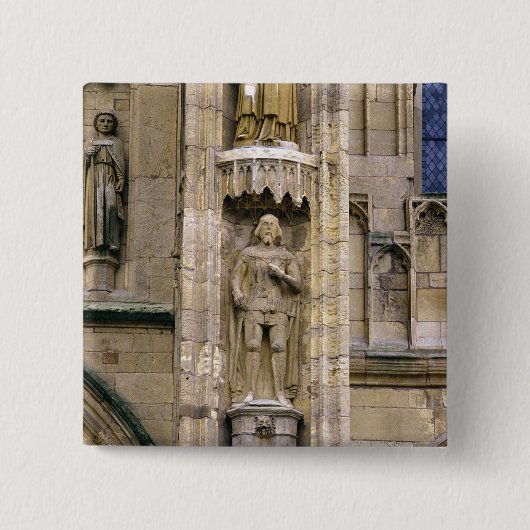 ヘンリー「西の正面のHotspur Percy、 缶バッジ (正面)