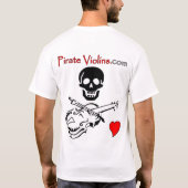 ヘンリーAveryの軽い背景 Tシャツ (裏面)