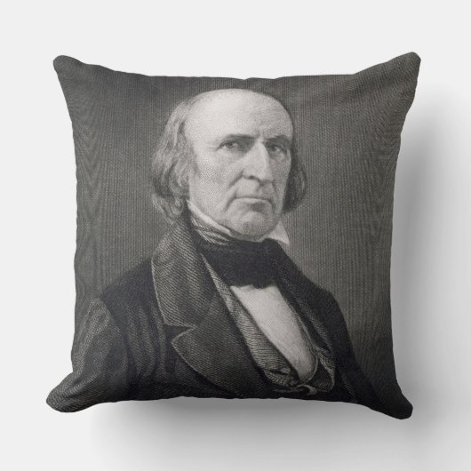 ヘンリーBryan Ha著刻まれるジョンMcLean (1785-1861年) クッション (正面)