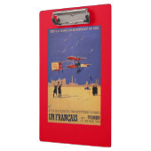 ヘンリーFarmanはIssy-les-Moulineauxで飛びます クリップボード (左)