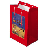 ヘンリーFarmanはIssy-les-Moulineauxで飛びます ミディアムペーパーバッグ (裏面アングル)