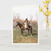 ヘンリーFarnyの絵画の挨拶状 カード (黄色い花)