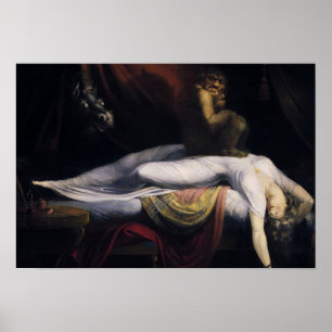ヘンリーFuseli -悪夢 ポスター