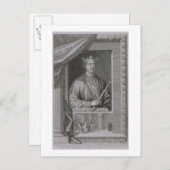 ヘンリーII (1133-89)1154年のイギリス王 ポストカード (正面/裏面)