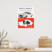 ヘンリーJ自動車1950 ポスター (キッチン)