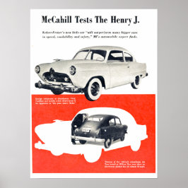 ヘンリーJ自動車1950 ポスター