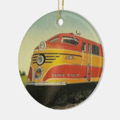 ヘンリーMフラグラー機関車 セラミックオーナメント (左)