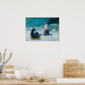 ヘンリーOssawaタナー勉強for Christ and Nicodemus ポスター (キッチン)