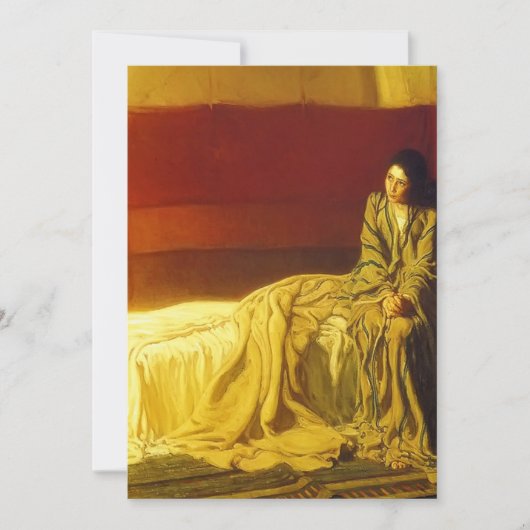 ヘンリーOssawa Tanner受胎告知1914 招待状 (正面)