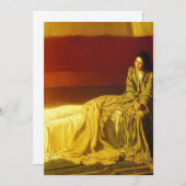 ヘンリーOssawa Tanner受胎告知1914 招待状 (正面/裏面)