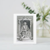 ヘンリーVII (1457-1509)1485年のイギリス王、 ポストカード (スタンド正面)