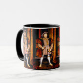 ヘンリーVIIIチュドルズ歴史王イングランド6妻C マグカップ (正面左)