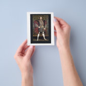 ヘンリーVIIIポートレート チラシ (手)