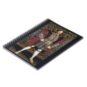 ヘンリーVIIIポートレート ノートブック (左側)