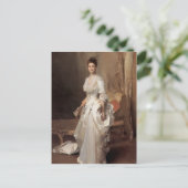 ヘンリーWhiteジョンの歌手のSargent-夫人 ポストカード (スタンド正面)