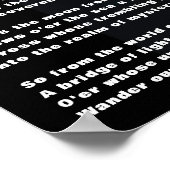 ヘンリ幽霊のよく出るー・ワズワース・ロングフェローの詩を収める ポスター (角)