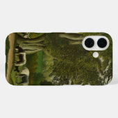 ヘンリ・ルソーによる『牛乳少女のある風景』 Case-Mate iPhoneケース (裏面 (横))