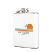 ヘンロペンデラウェア岬サンパームツリーズ フラスク (左)