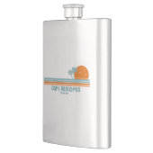 ヘンロペンデラウェア岬サンパームツリーズ フラスク (左)