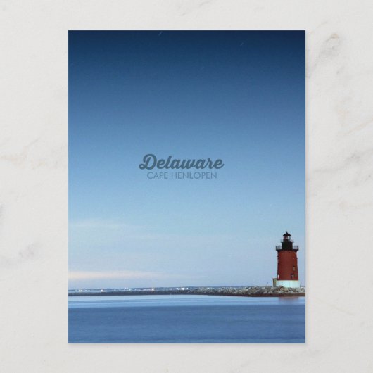 ヘンロペン岬。 ポストカード (正面)