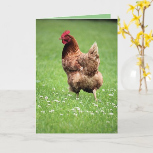 ヘン カード (黄色い花)