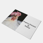 ヘン ドアマット (アングル)