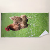 ヘン ビーチタオル (正面)