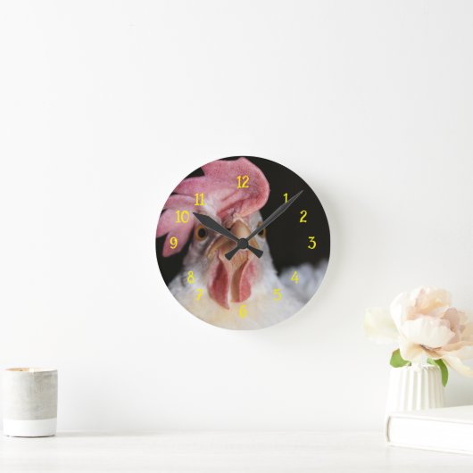 ヘン ラウンド壁時計 (ホーム)