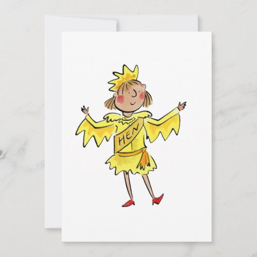 ヘン 招待状 (正面)