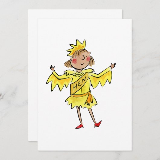 ヘン 招待状 (正面/裏面)